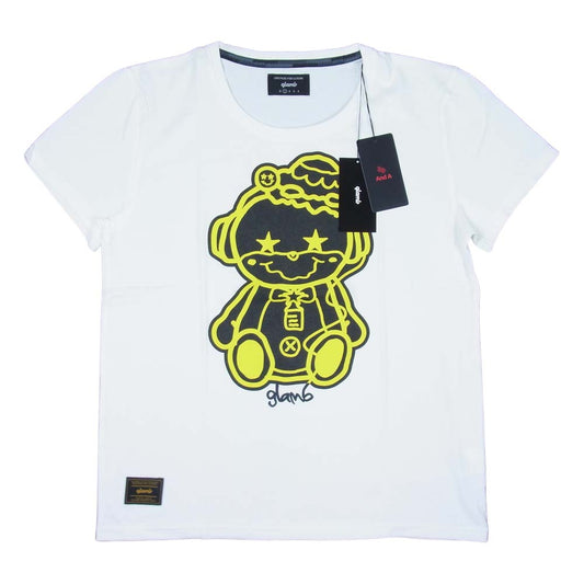 グラム × ちぃたん フロント プリント Tシャツ 1 ホワイト系 1【新古品】【未使用】【中古】