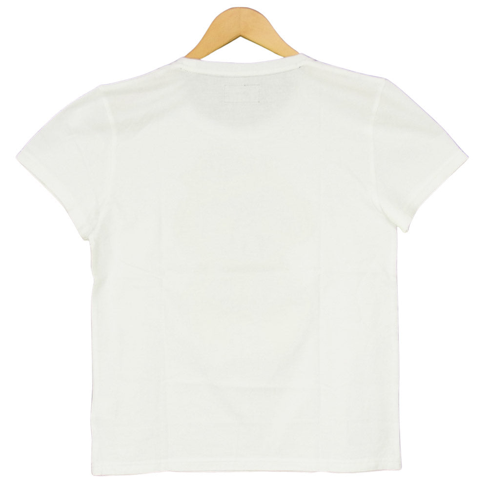 グラム × ちぃたん フロント プリント Tシャツ 0 ホワイト系【新古品】【未使用】【中古】