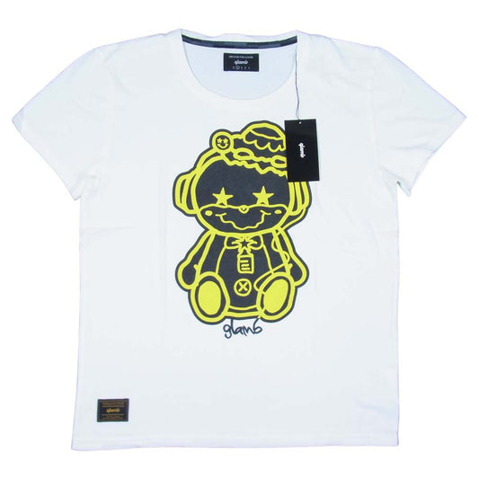 グラム × ちぃたん フロント プリント Tシャツ 1 ホワイト系 1【新古品】【未使用】【中古】