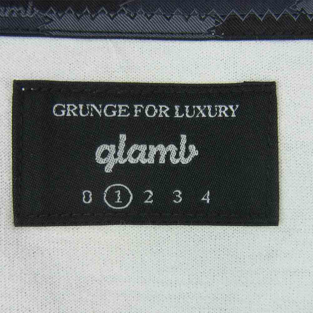 グラム × ちぃたん フロント プリント Tシャツ 1 ホワイト系 1【新古品】【未使用】【中古】