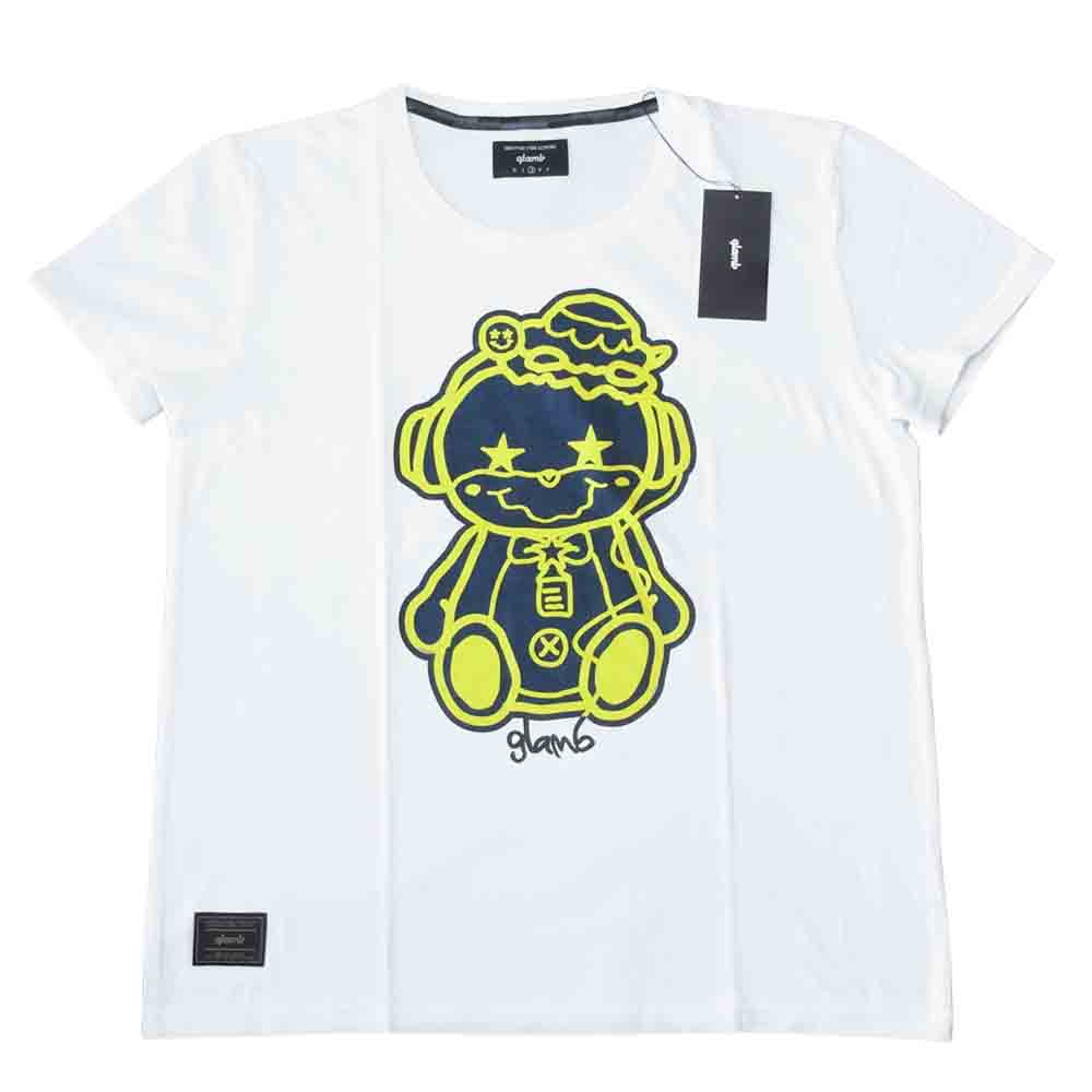 グラム × ちぃたん フロント プリント Tシャツ 2 ホワイト系 2【新古品】【未使用】【中古】