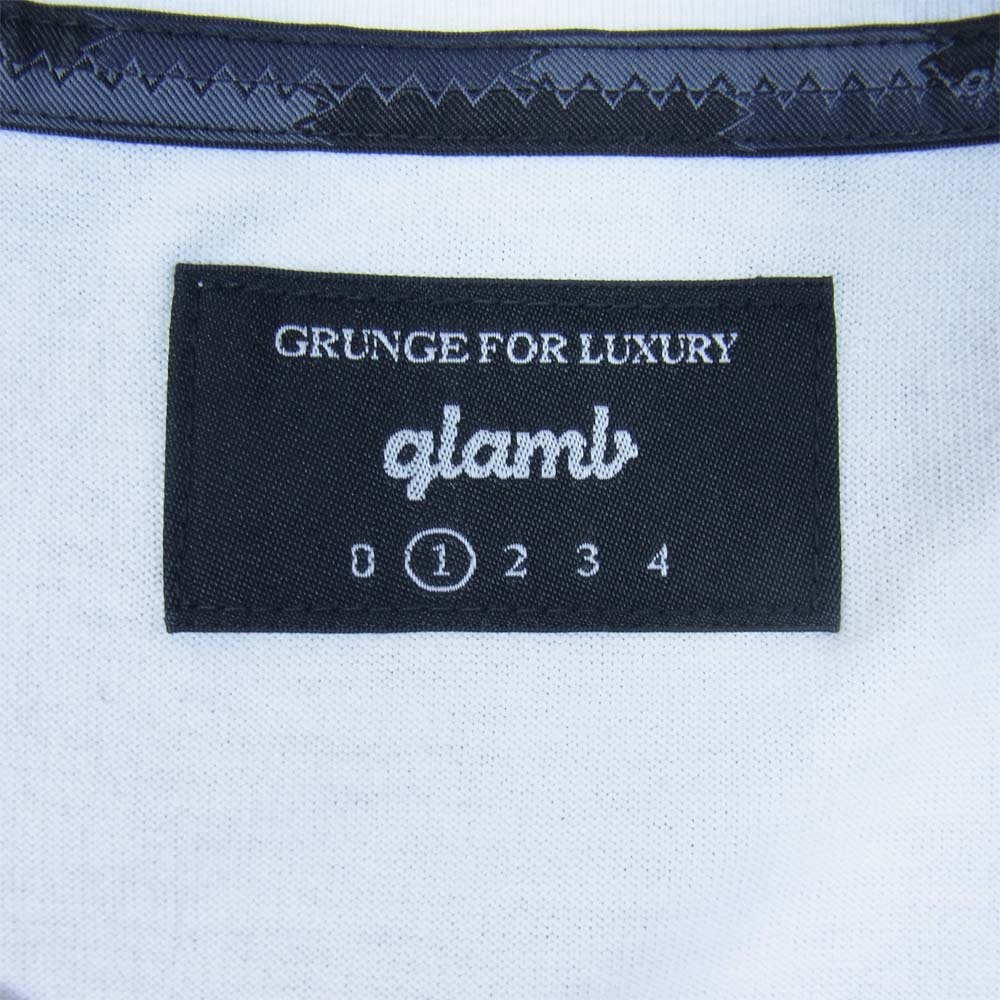 グラム × ちぃたん フロント プリント Tシャツ 1 ホワイト系 1【新古品】【未使用】【中古】