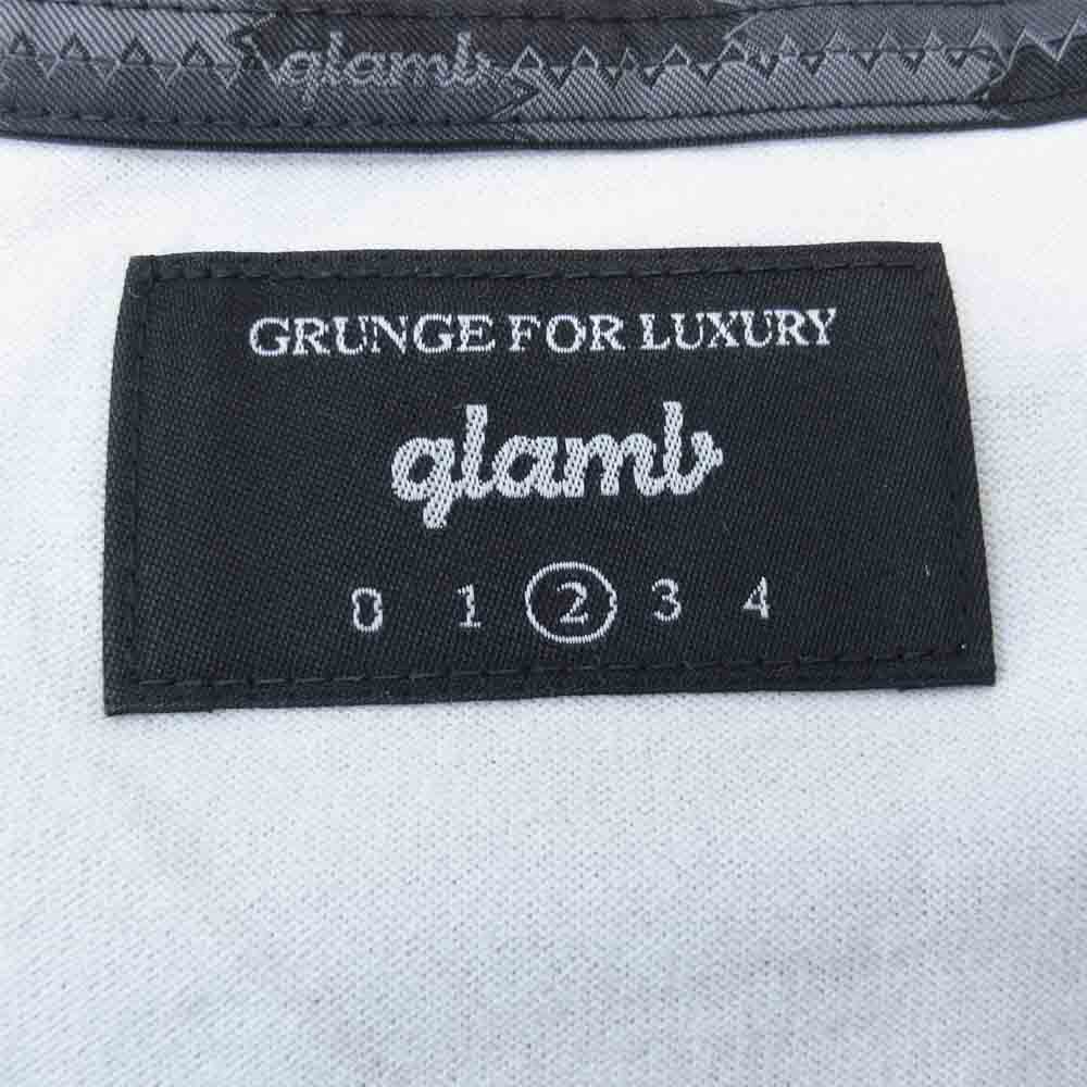 グラム × ちぃたん フロント プリント Tシャツ 2 ホワイト系 2【新古品】【未使用】【中古】