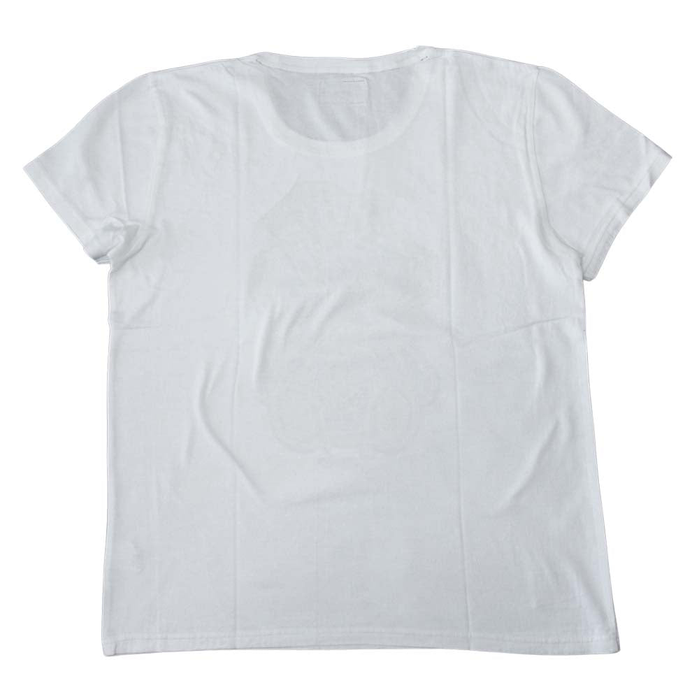 グラム × ちぃたん フロント プリント Tシャツ 2 ホワイト系 ２【新古品】【未使用】【中古】