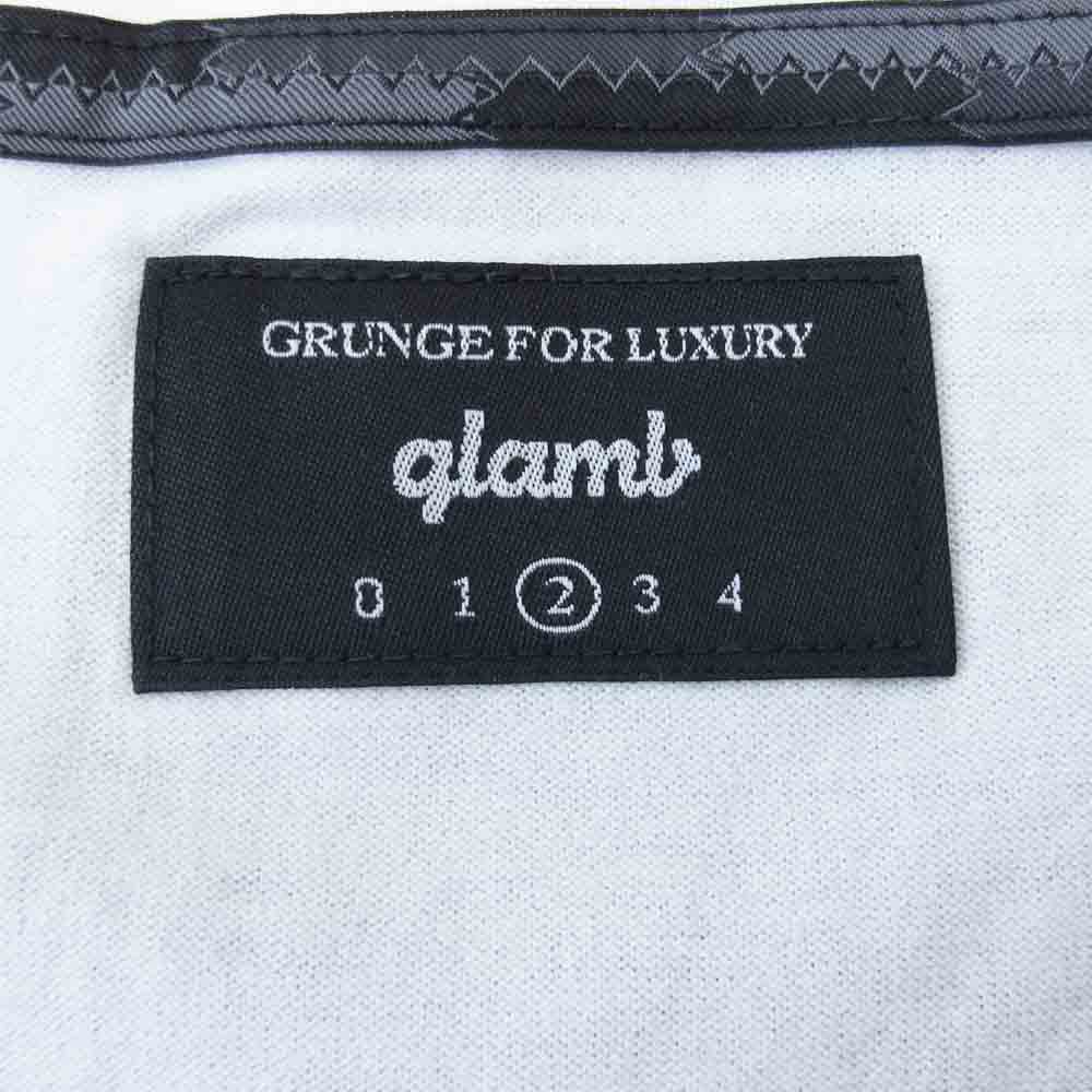 グラム × ちぃたん フロント プリント Tシャツ 2 ホワイト系 ２【新古品】【未使用】【中古】