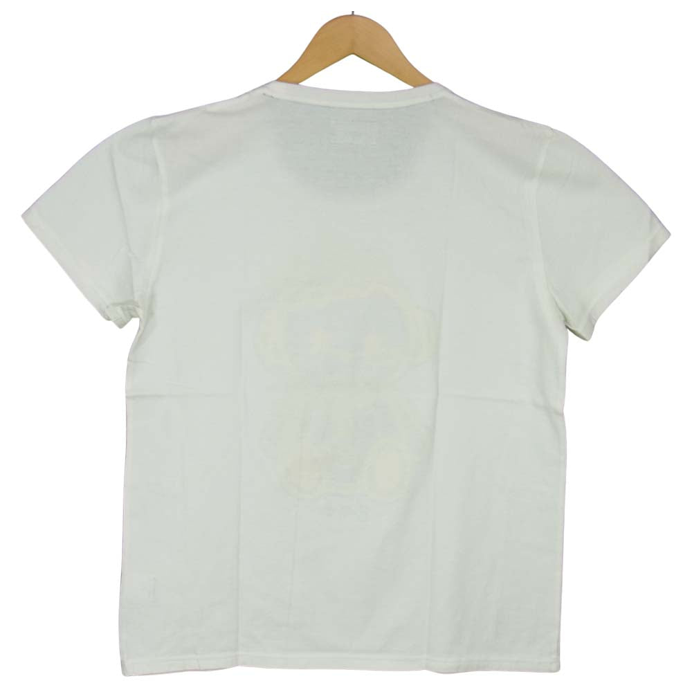 グラム × ちぃたん フロント プリント Tシャツ 2 ホワイト系 2【新古品】【未使用】【中古】