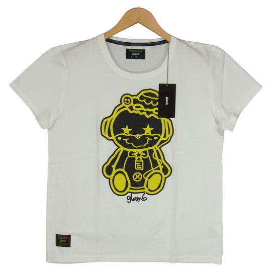 グラム × ちぃたん フロント プリント Tシャツ 2 ホワイト系 2【新古品】【未使用】【中古】