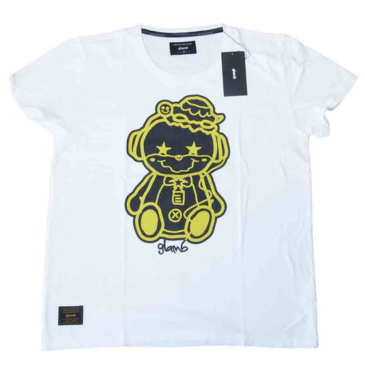 グラム × ちぃたん フロント プリント Tシャツ 2 ホワイト系 2【新古品】【未使用】【中古】