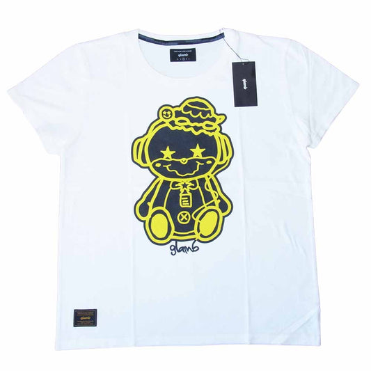 グラム × ちぃたん フロント プリント Tシャツ 2 ホワイト系 2【新古品】【未使用】【中古】
