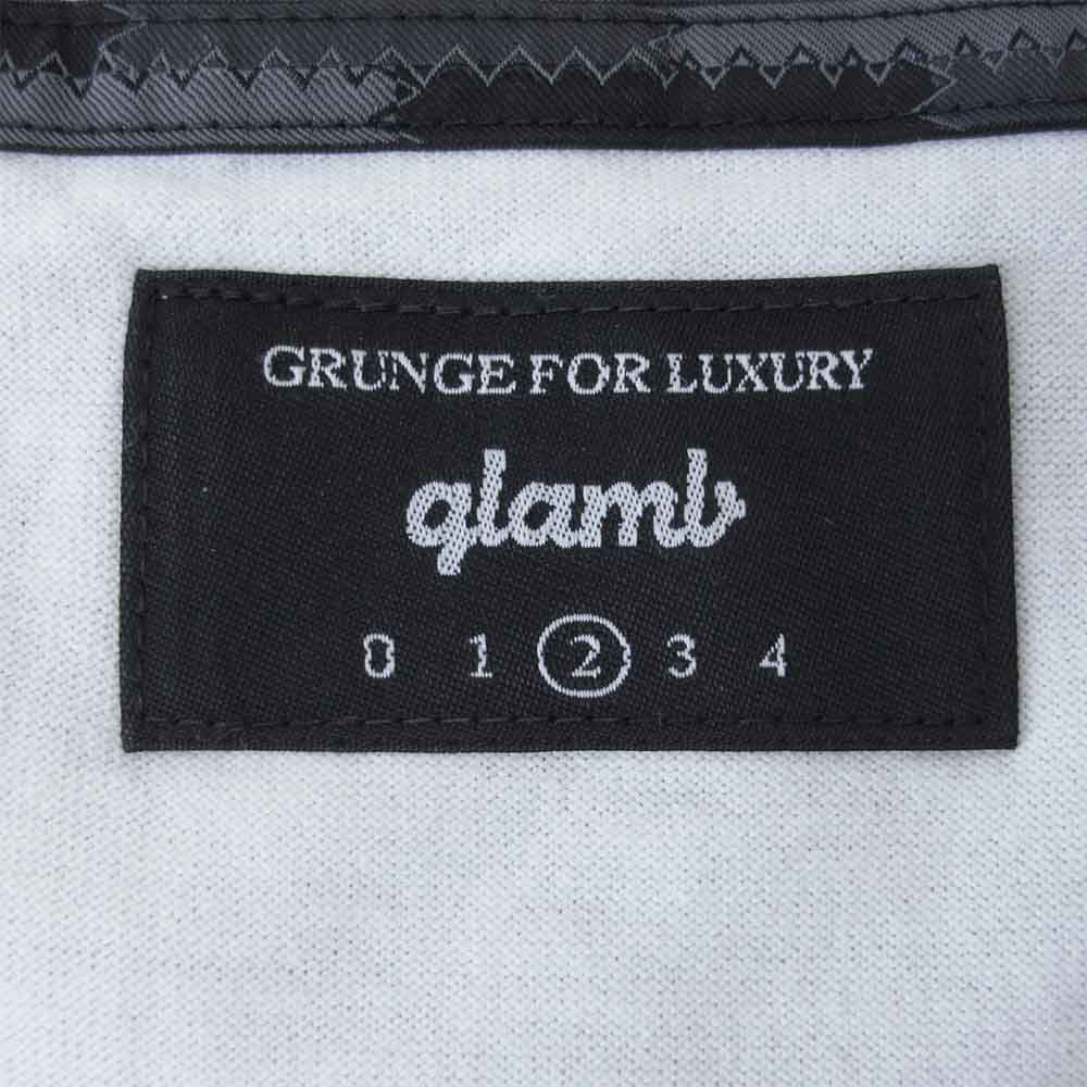 グラム × ちぃたん フロント プリント Tシャツ 2 ホワイト系 2【新古品】【未使用】【中古】