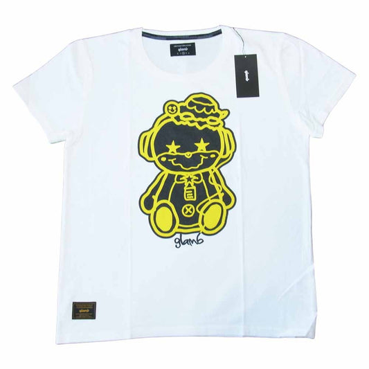 グラム × ちぃたん フロント プリント Tシャツ 2 ホワイト系 2【新古品】【未使用】【中古】