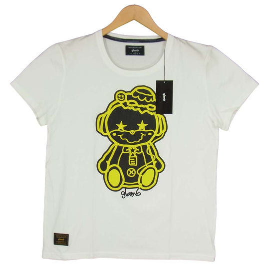 グラム × ちぃたん フロント プリント Tシャツ 2 ホワイト系 2【新古品】【未使用】【中古】