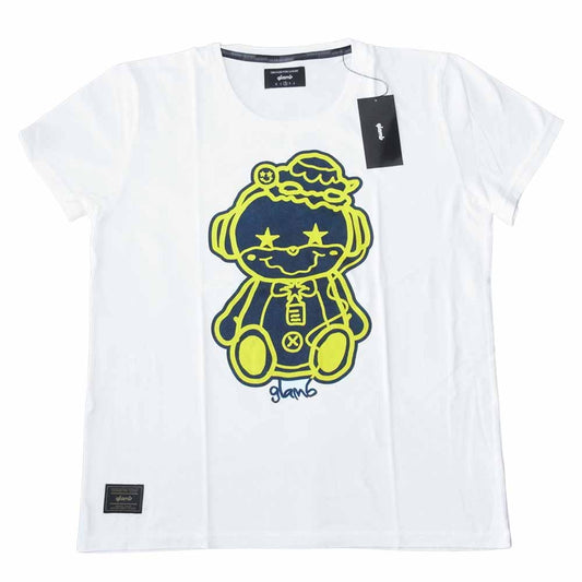 グラム × ちぃたん フロント プリント Tシャツ 2 ホワイト系 2【新古品】【未使用】【中古】