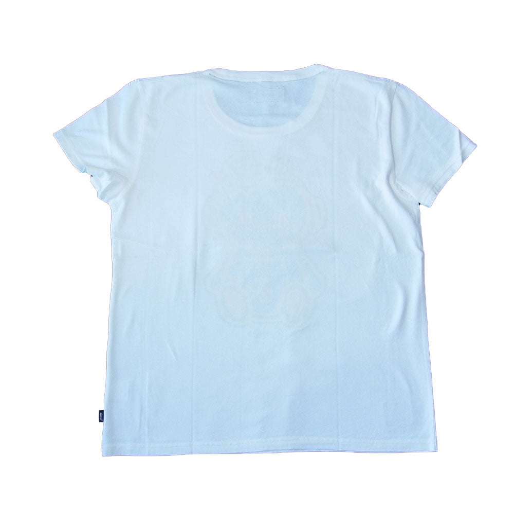 グラム × ちぃたん フロント プリント Tシャツ 2 ホワイト系 2【新古品】【未使用】【中古】