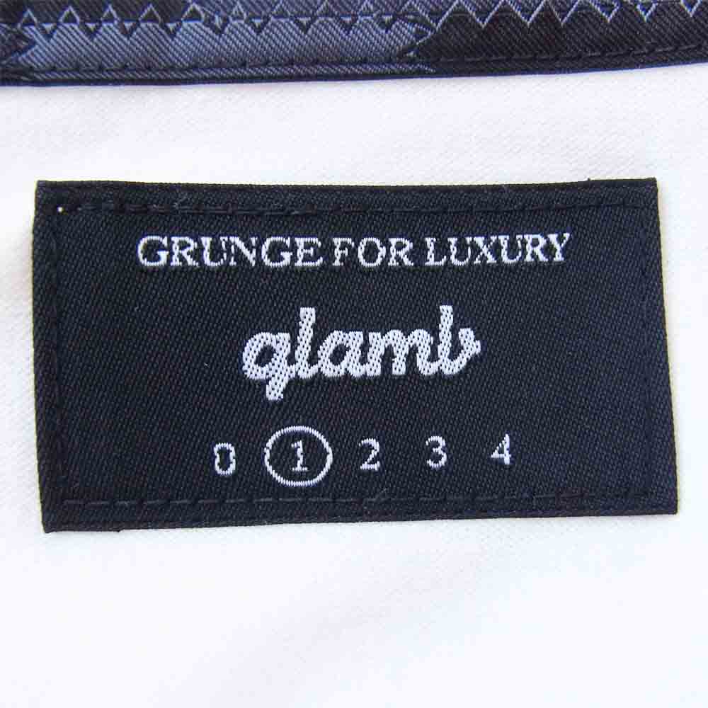 グラム × ちぃたん フロント プリント Tシャツ 1 ホワイト系 1【新古品】【未使用】【中古】