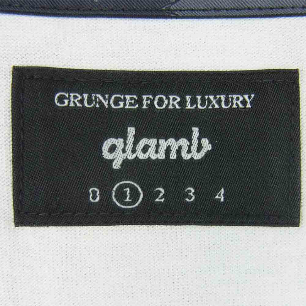 グラム × ちぃたん フロント プリント Tシャツ 1 ホワイト系 1【新古品】【未使用】【中古】