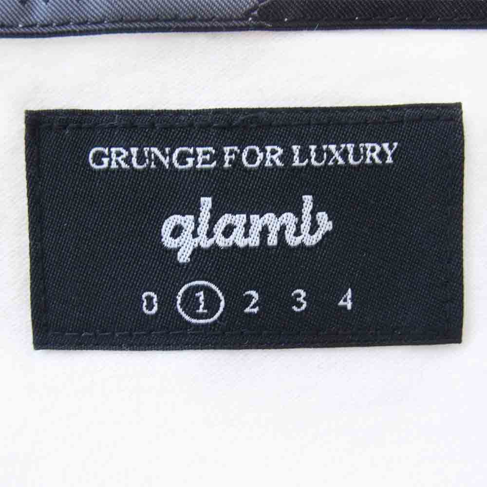 グラム × ちぃたん フロント プリント Tシャツ 1 ホワイト系 1【新古品】【未使用】【中古】