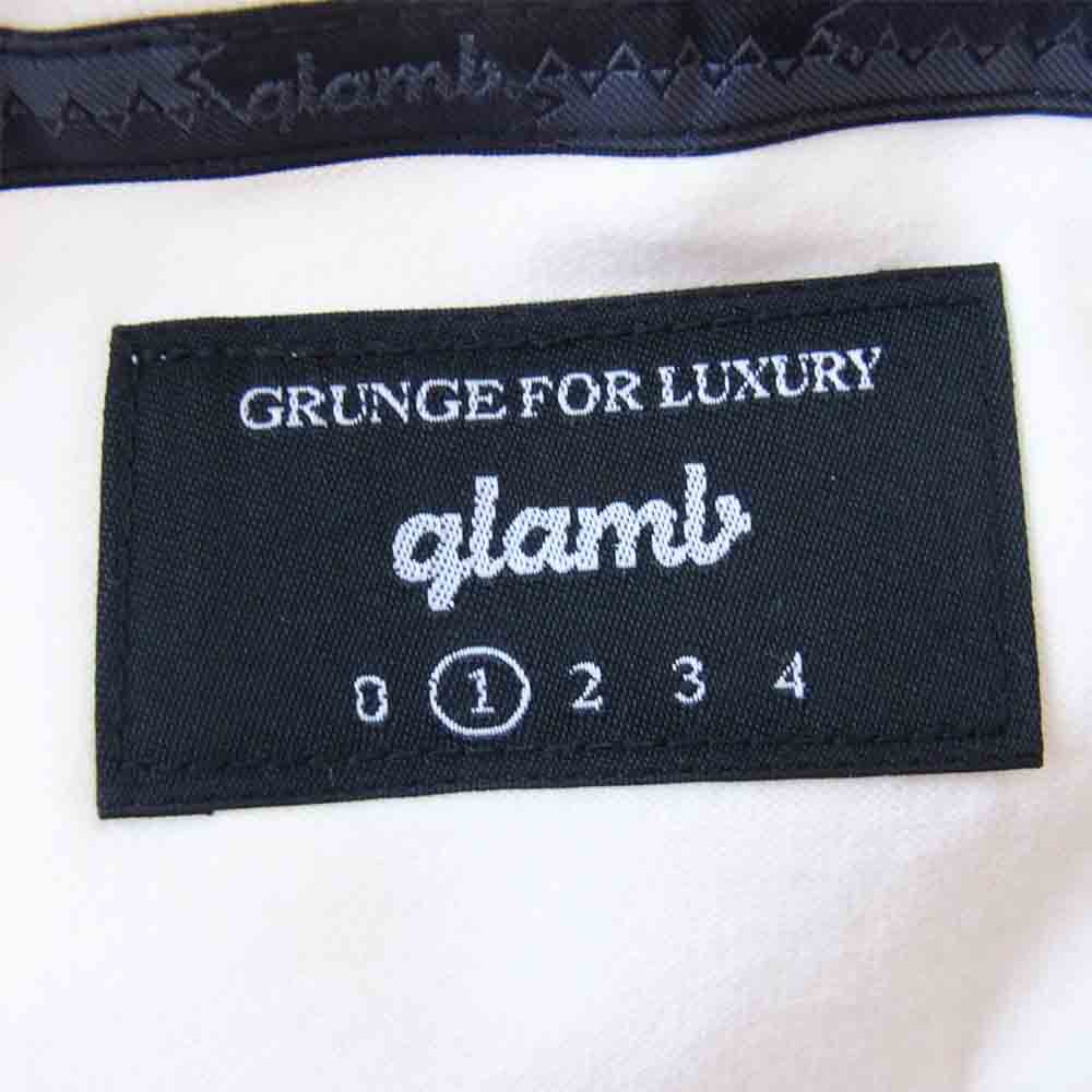 グラム × ちぃたん フロント プリント Tシャツ 1 ホワイト系 1【新古品】【未使用】【中古】