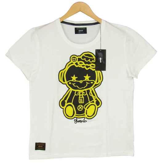 グラム × ちぃたん フロント プリント Tシャツ 1 ホワイト系 1【新古品】【未使用】【中古】