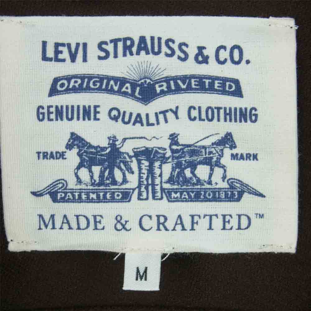 Levi's リーバイス 21261-0000 made&crafted メイドアンドクラフテッド OVERSZD TYPE II トラッカー ジャケット ブラウン系 M【極上美品】【中古】