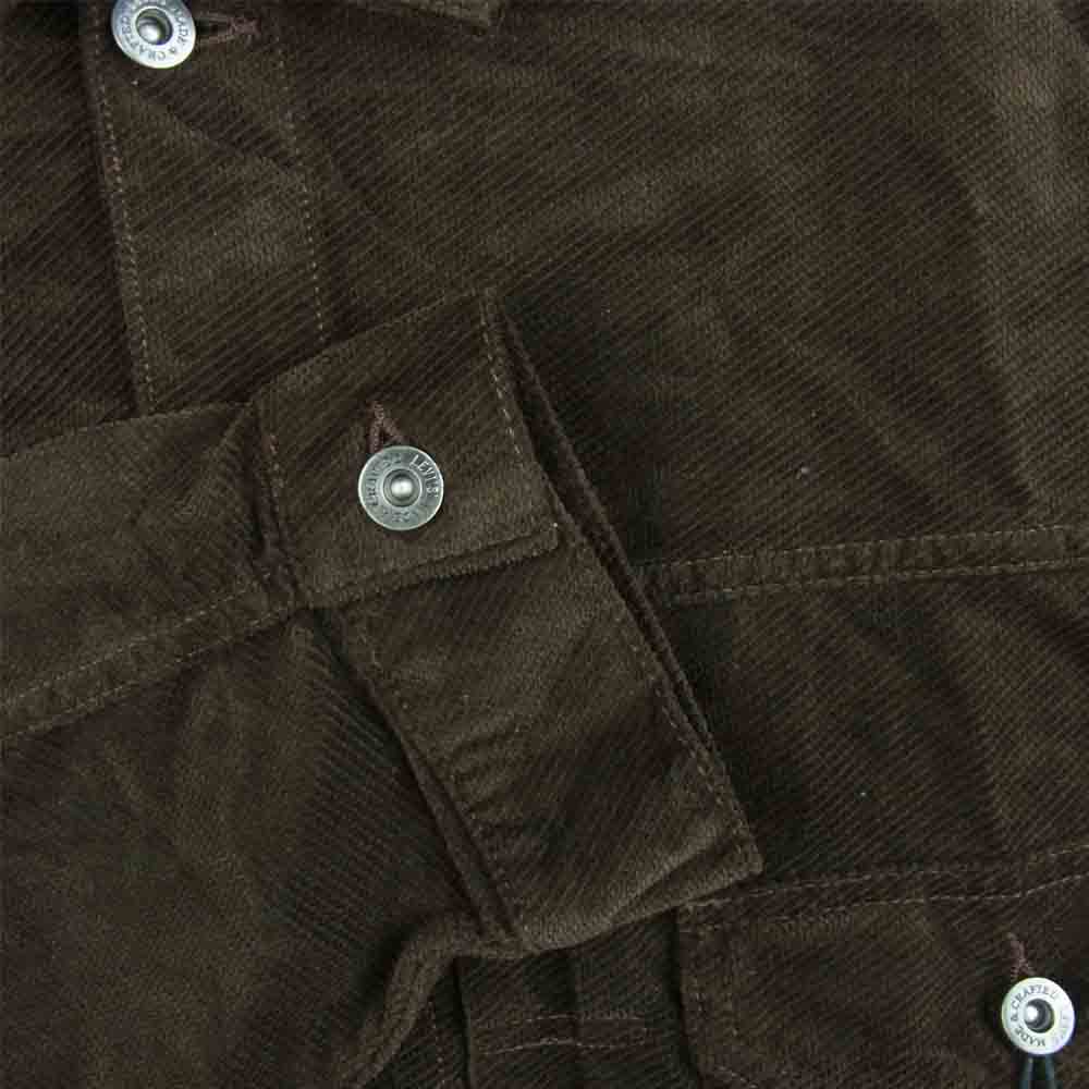 Levi's リーバイス 21261-0000 made&crafted メイドアンドクラフテッド OVERSZD TYPE II トラッカー ジャケット ブラウン系 M【極上美品】【中古】