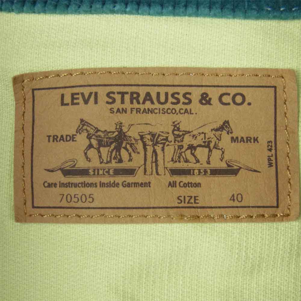 Levi's リーバイス 56043-0001 TYPE III CORD TRUCKER コーデュロイ トラッカー ジャケット マルチカラー系 M 40【極上美品】【中古】