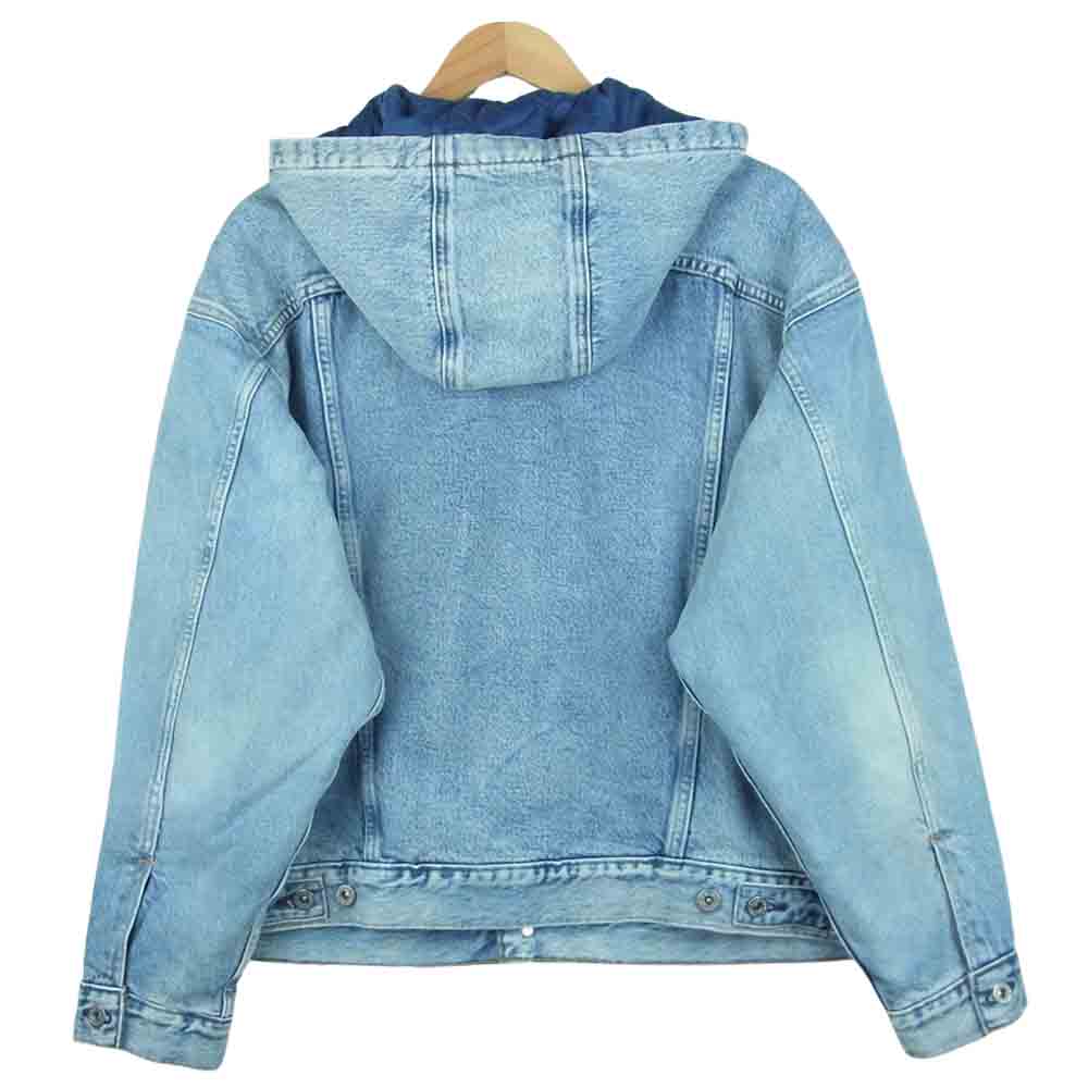 Levi's リーバイス 84576-0000 LEVI'S made&crafted メイドアンドクラフテッド フーデット トラッカー デニム ジャケット インディゴブルー系 S【極上美品】【中古】