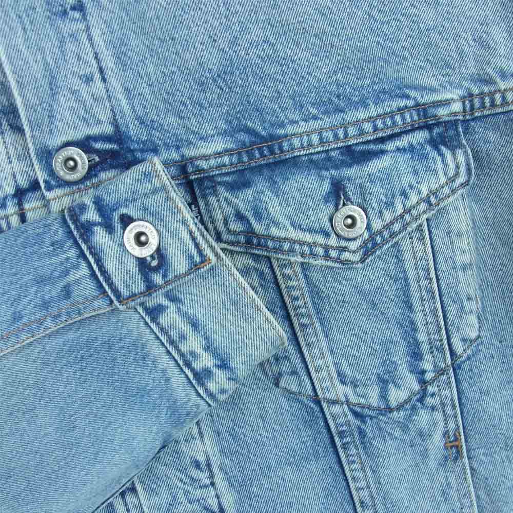 Levi's リーバイス 84576-0000 LEVI'S made&crafted メイドアンドクラフテッド フーデット トラッカー デニム ジャケット インディゴブルー系 S【極上美品】【中古】