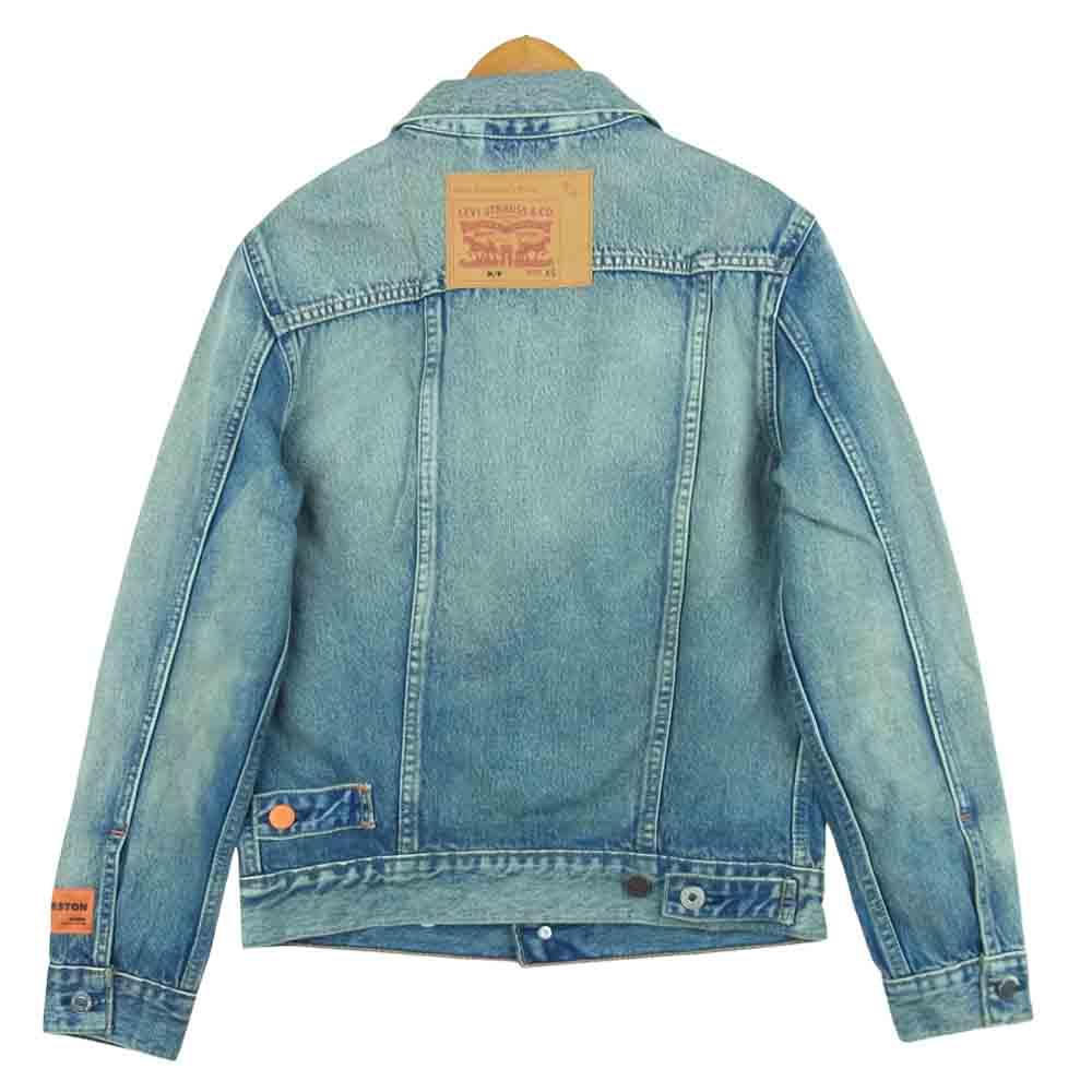 ヘロンプレストン 21792-0000 LEVI'S リーバイス TRACKER DENIM JACKET トラッカー デニム ジャケット インディゴブルー系 XS【極上美品】【中古】