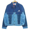 Levi's リーバイス 19855-0002 New Balance ニューバランス Reversible Mens Trucker Jacket リバーシブル トラッカー ジャケット インディゴブルー系 ホワイト系 M【極上美品】【中古】