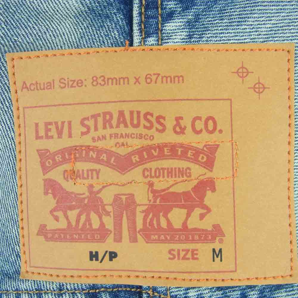 ヘロンプレストン 21778-0000 LEVI'S リーバイス ショート トラッカー デニム ジャケット インディゴブルー系 M【極上美品】【中古】