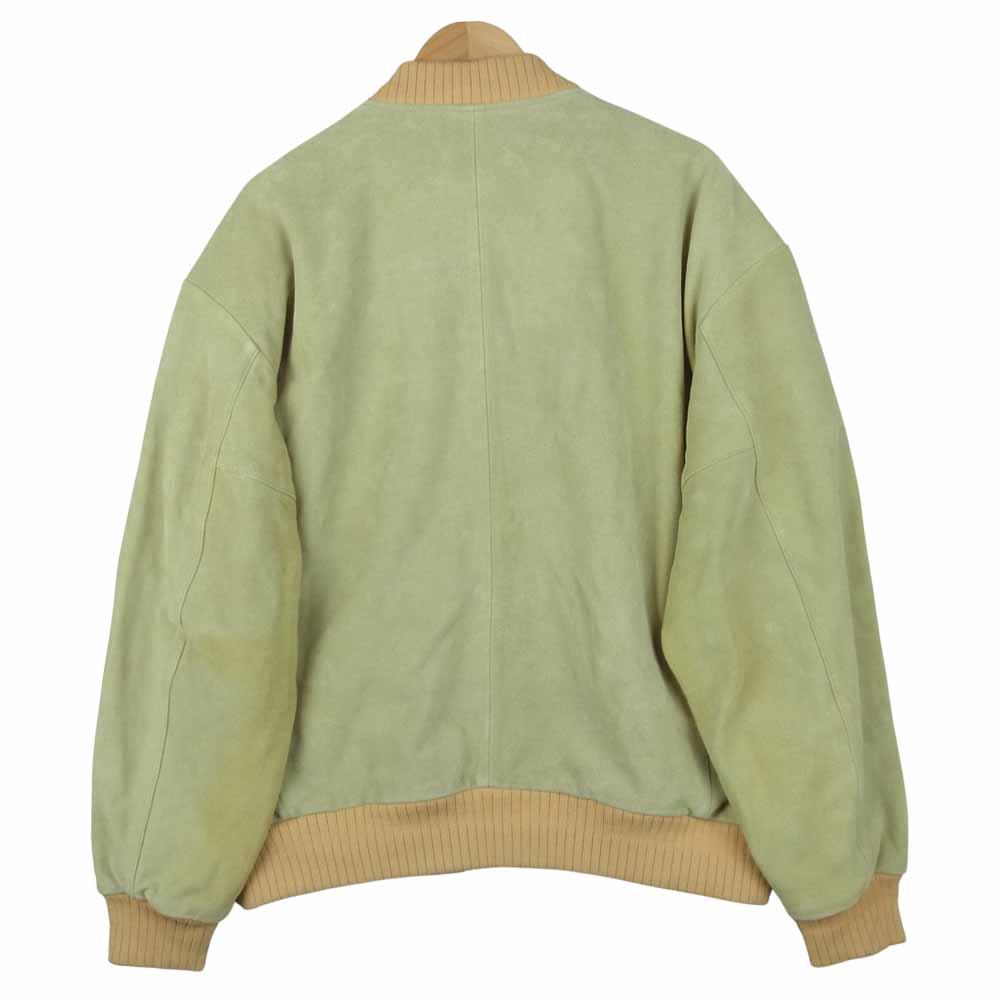Levi's リーバイス 18474-0001 LOOSE SUEDE BOMBER FALL LEAF スエード レザー ジャケット ベージュ系 XL【中古】