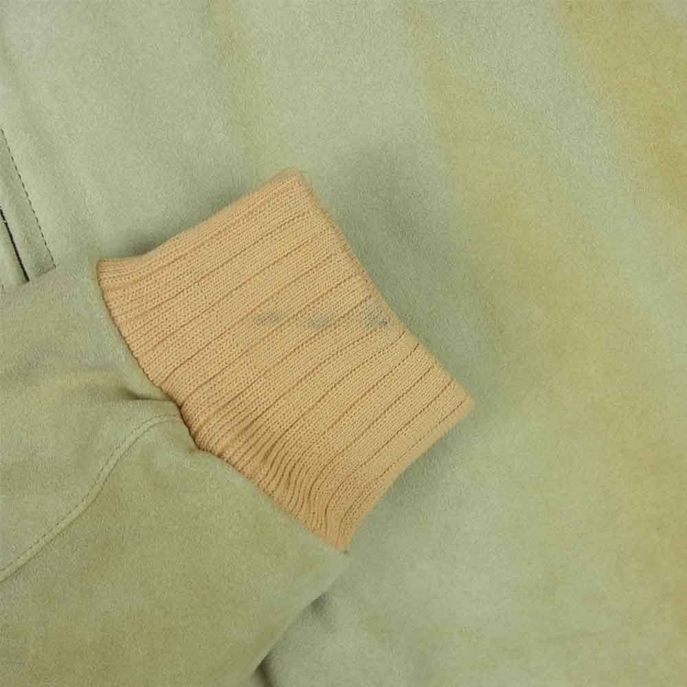 Levi's リーバイス 18474-0001 LOOSE SUEDE BOMBER FALL LEAF スエード レザー ジャケット ベージュ系 XL【中古】