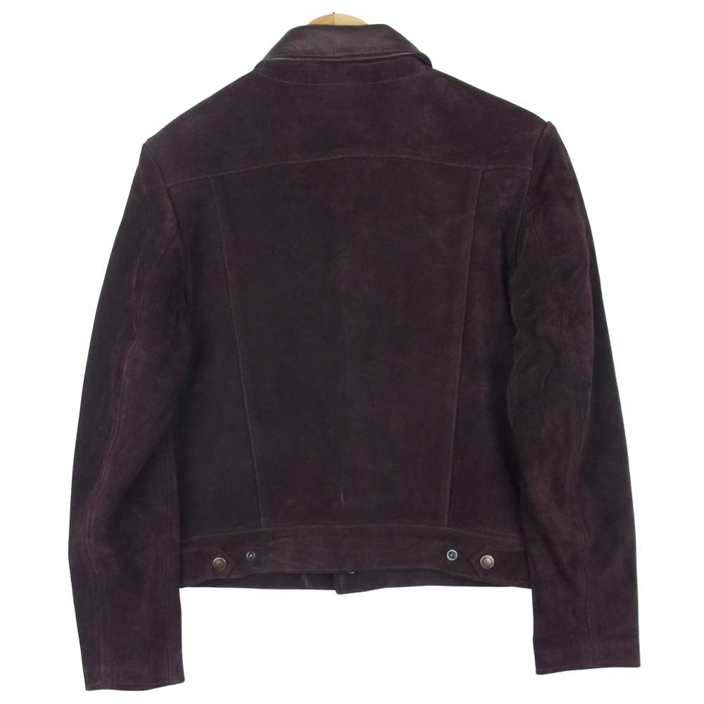 Levi's リーバイス 29920-0001 VINTAGE CLOTHING ヴィンテージ クロージング 1960s 復刻 スエード トラッカー ジャケット ダークブラウン系 S【美品】【中古】