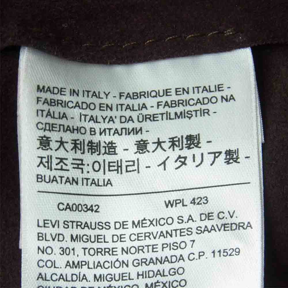 Levi's リーバイス 29920-0001 VINTAGE CLOTHING ヴィンテージ クロージング 1960s 復刻 スエード トラッカー ジャケット ダークブラウン系 S【美品】【中古】