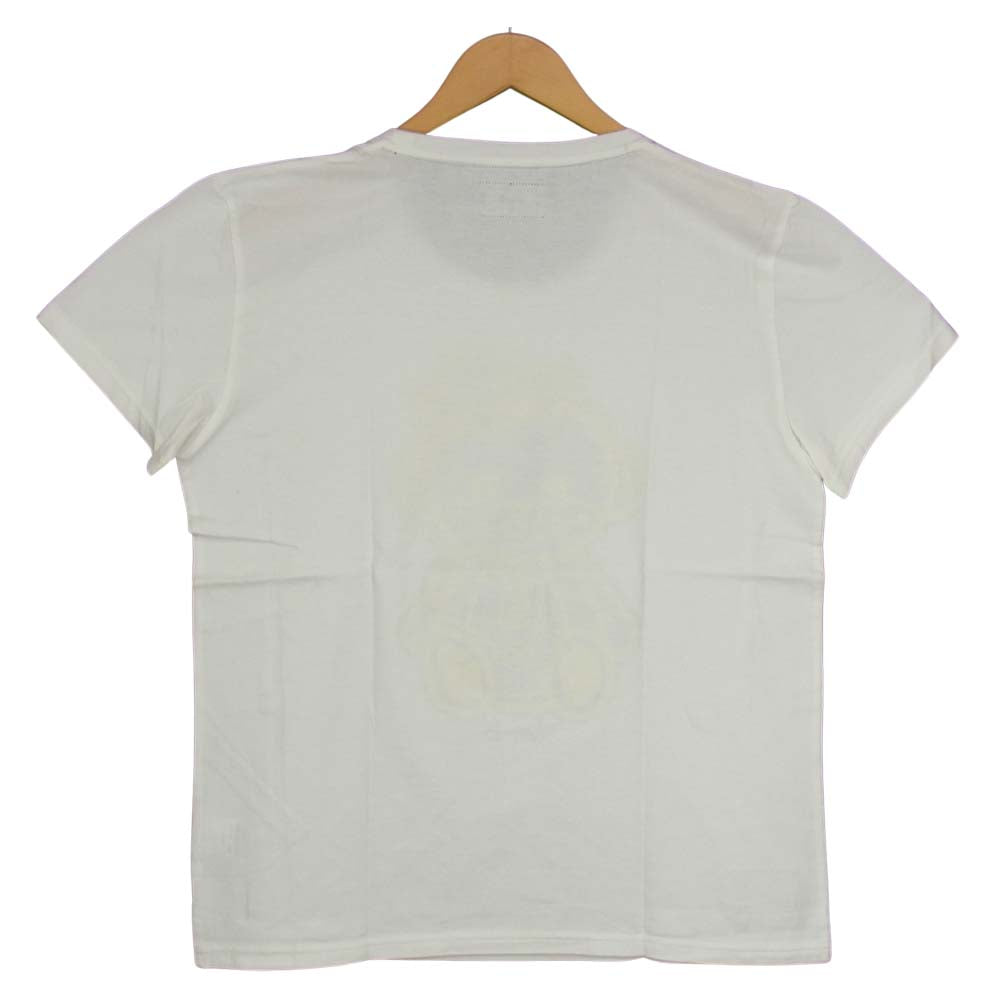 グラム × ちぃたん フロント プリント Tシャツ 2 ホワイト系 ２【新古品】【未使用】【中古】