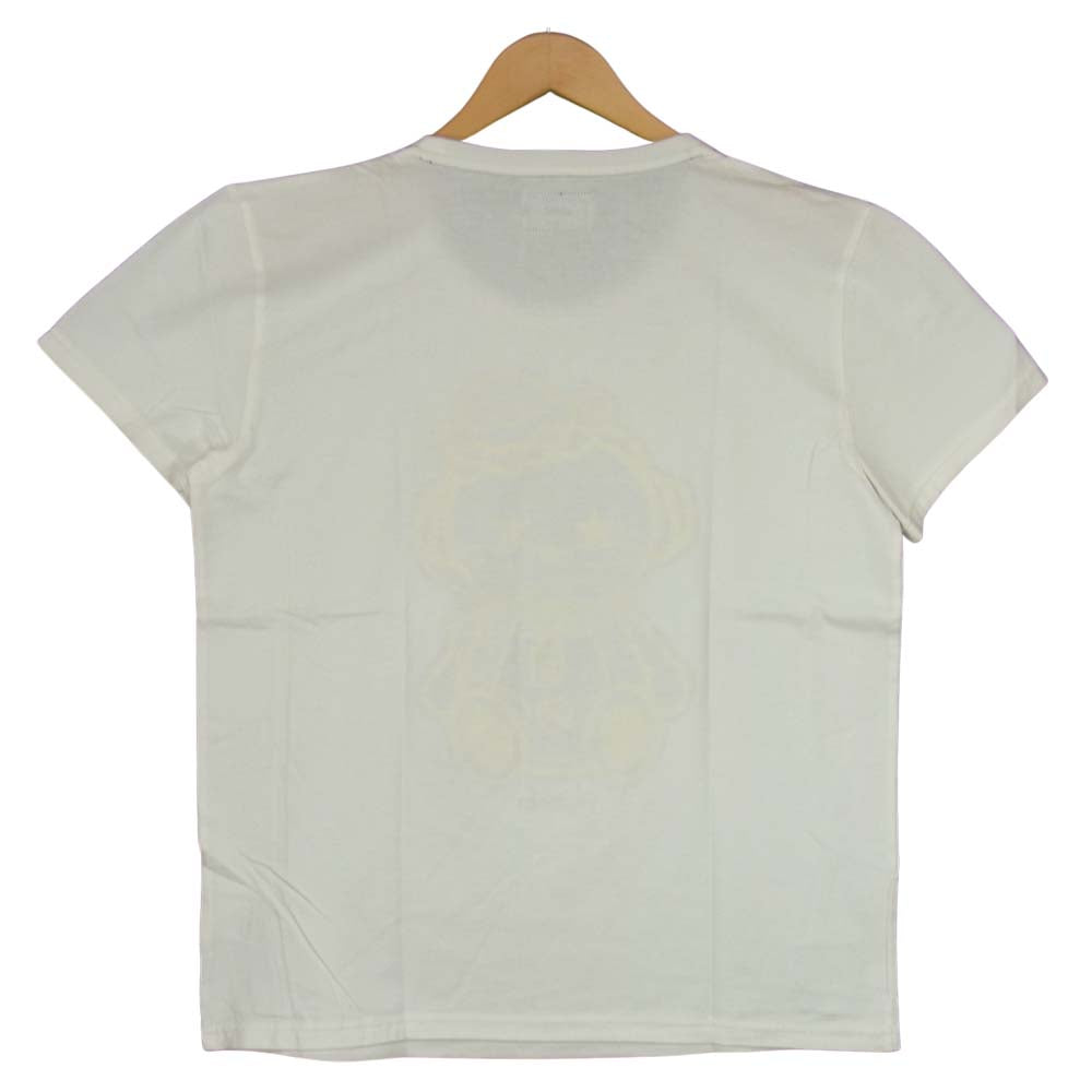 グラム × ちぃたん フロント プリント Tシャツ 2 ホワイト系 ２【新古品】【未使用】【中古】