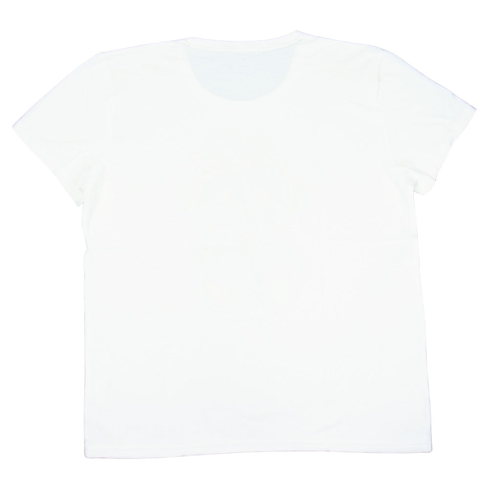 グラム × ちぃたん フロント プリント Tシャツ 3 ホワイト系 3【新古品】【未使用】【中古】