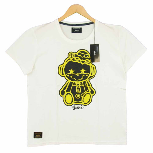 グラム × ちぃたん フロント プリント Tシャツ 3 ホワイト系 3【新古品】【未使用】【中古】