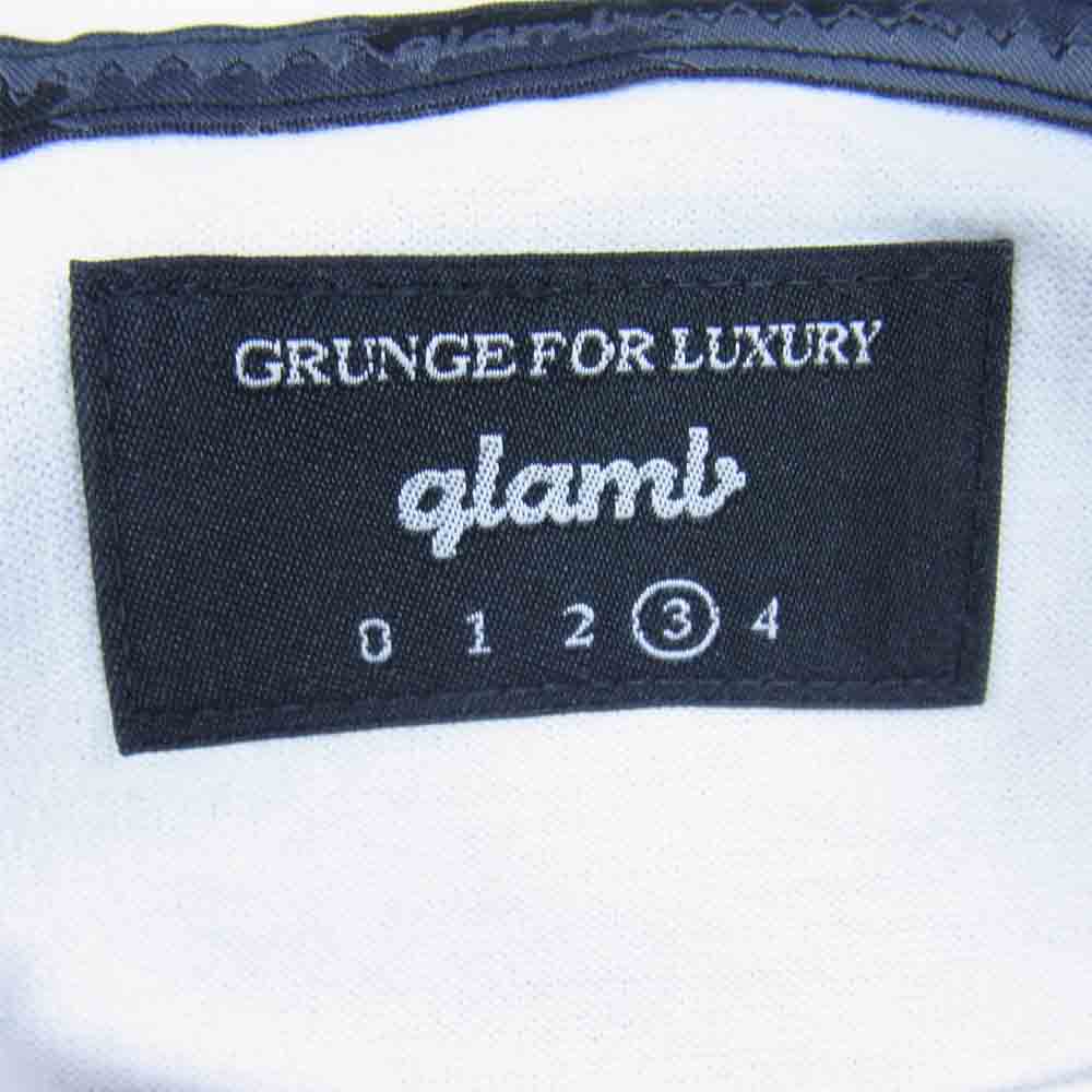 グラム × ちぃたん フロント プリント Tシャツ 3 ホワイト系 3【新古品】【未使用】【中古】