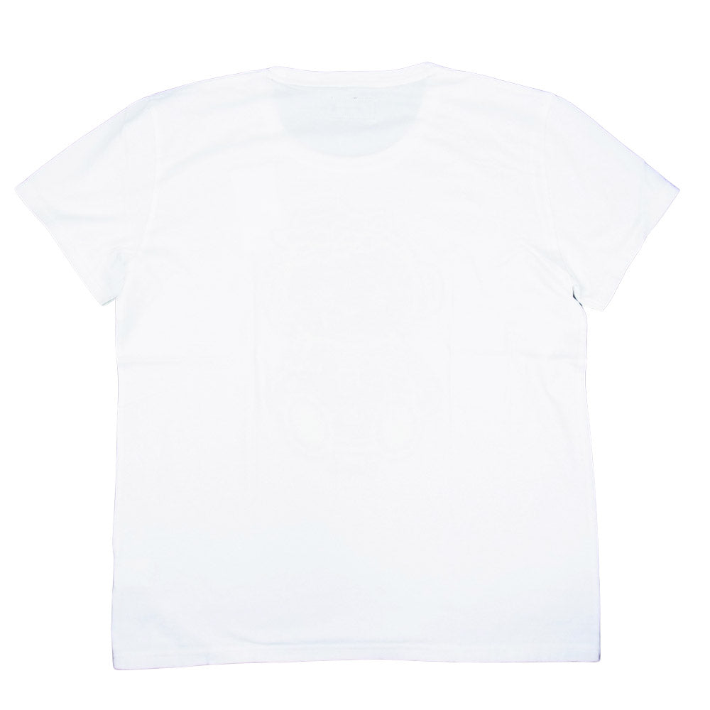 グラム × ちぃたん フロント プリント Tシャツ 3 ホワイト系 3【新古品】【未使用】【中古】