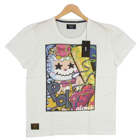グラム ×ちぃたん Smashing chiitan T グラフィティ 3 ホワイト系 3【新古品】【未使用】【中古】