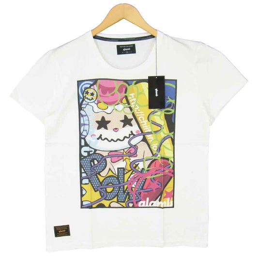グラム ×ちぃたん Smashing chiitan T グラフィティ 2 ホワイト系 ２【新古品】【未使用】【中古】