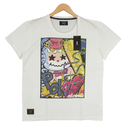 グラム ×ちぃたん Smashing chiitan T グラフィティ 3 ホワイト系 3【新古品】【未使用】【中古】