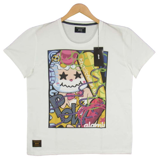 グラム ×ちぃたん Smashing chiitan T グラフィティ 3 ホワイト系 3【新古品】【未使用】【中古】