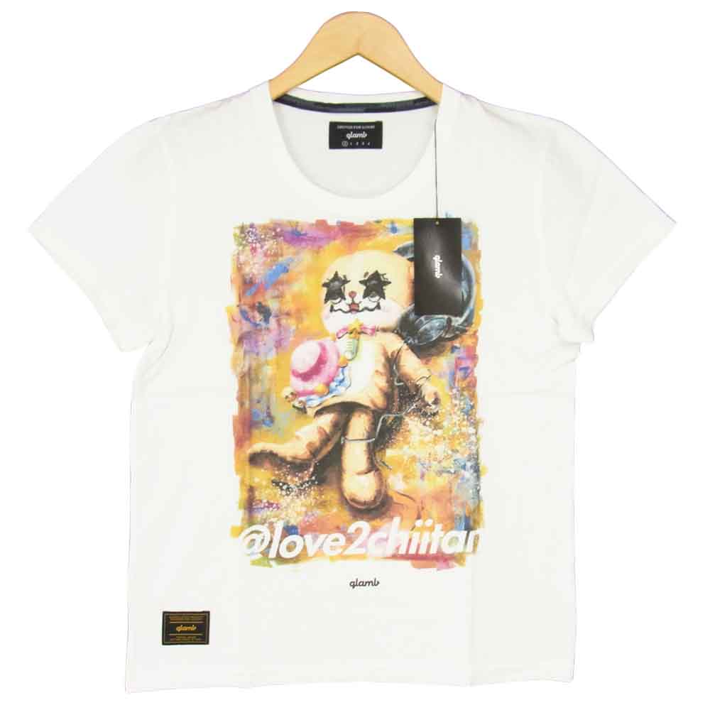 グラム ×ちぃたん Lying chiitan グラフィ 0 ホワイト系【新古品】【未使用】【中古】