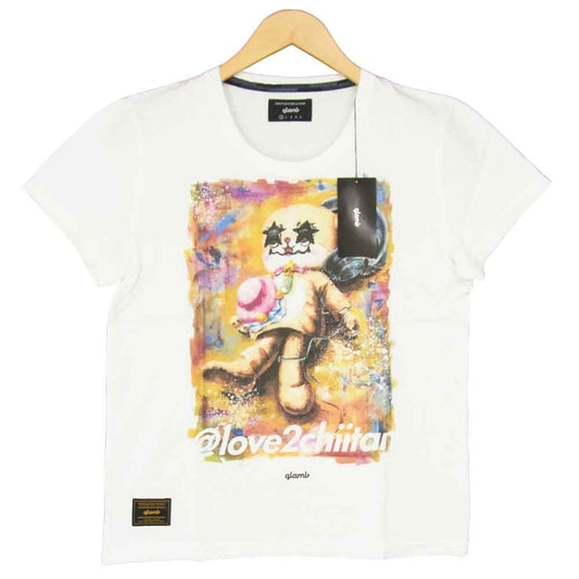 グラム ×ちぃたん Lying chiitan グラフィ 0 ホワイト系【新古品】【未使用】【中古】