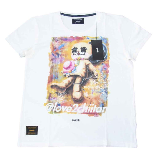グラム ×ちぃたん Lying chiitan グラフィ 0 ホワイト系【新古品】【未使用】【中古】