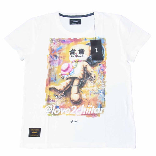 グラム ×ちぃたん Lying chiitan グラフィ 0 ホワイト系【新古品】【未使用】【中古】