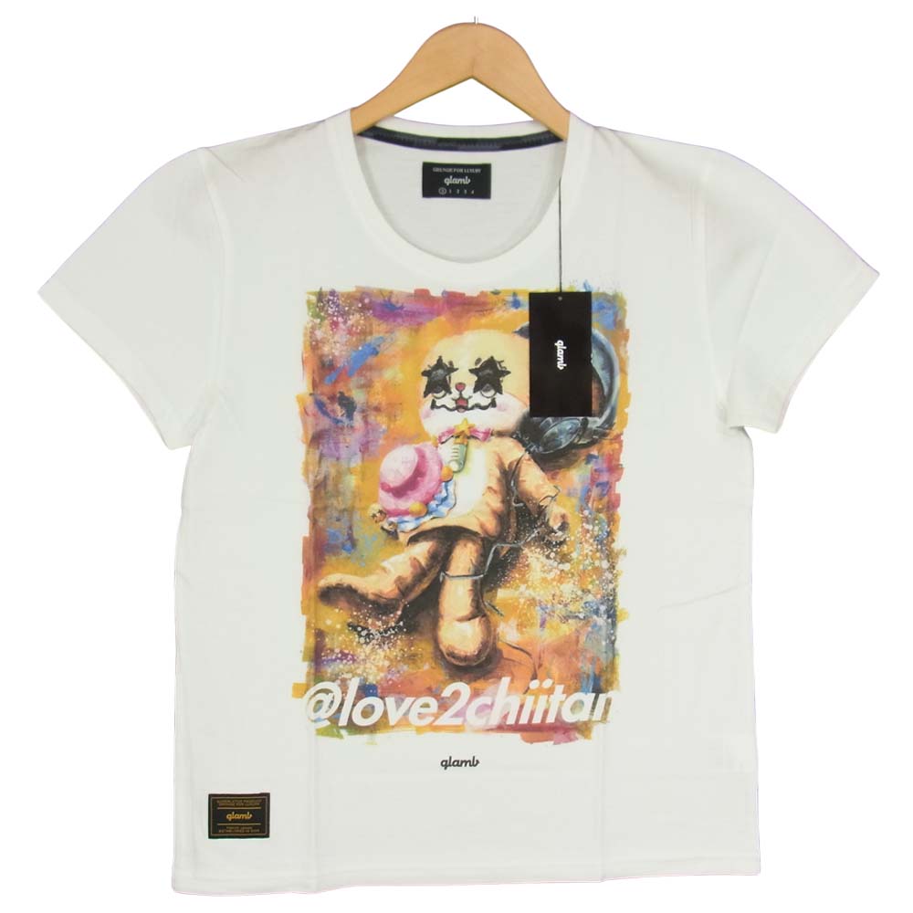 グラム ×ちぃたん Lying chiitan グラフィ 0 ホワイト系【新古品】【未使用】【中古】